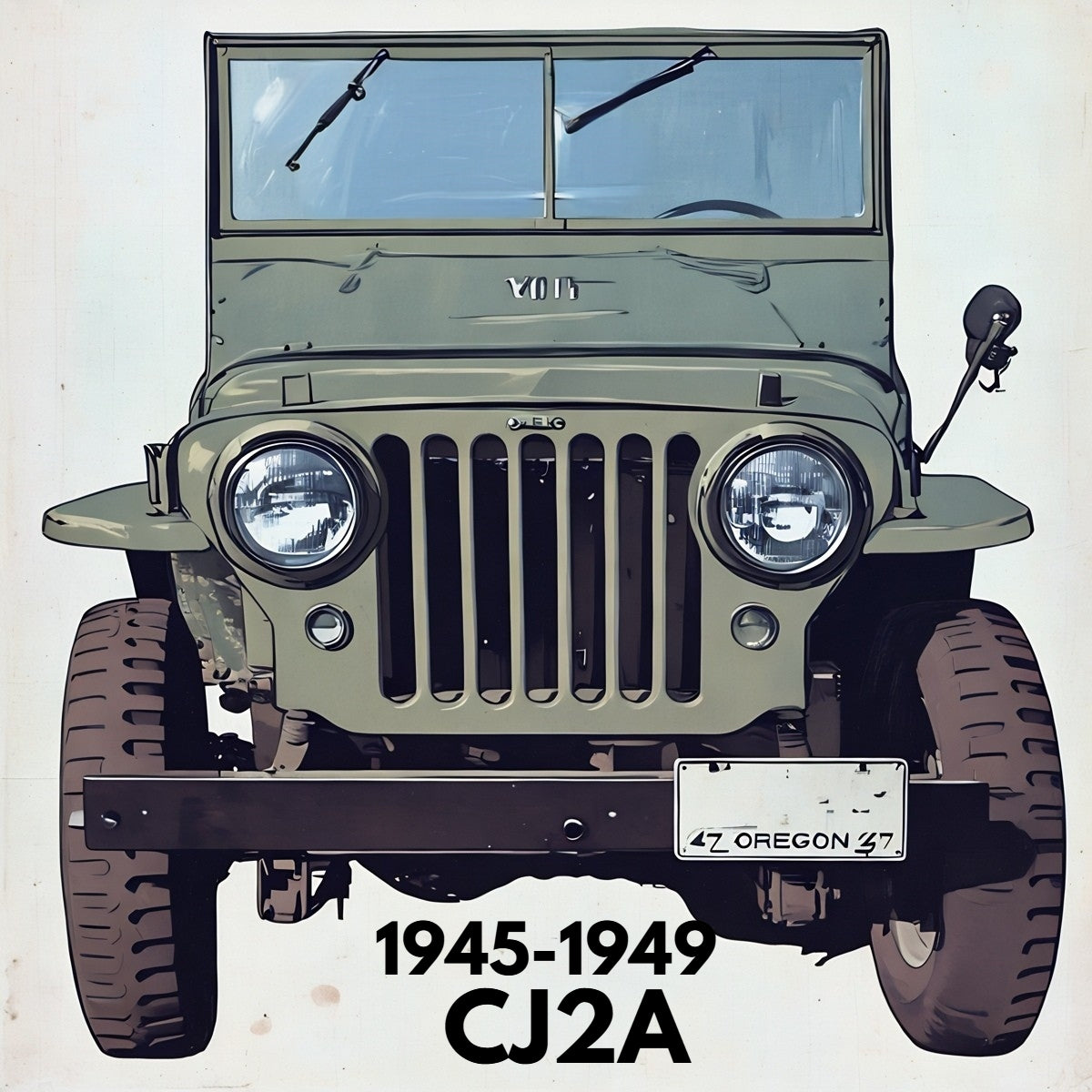 CJ-2A Jeep 1945-1949