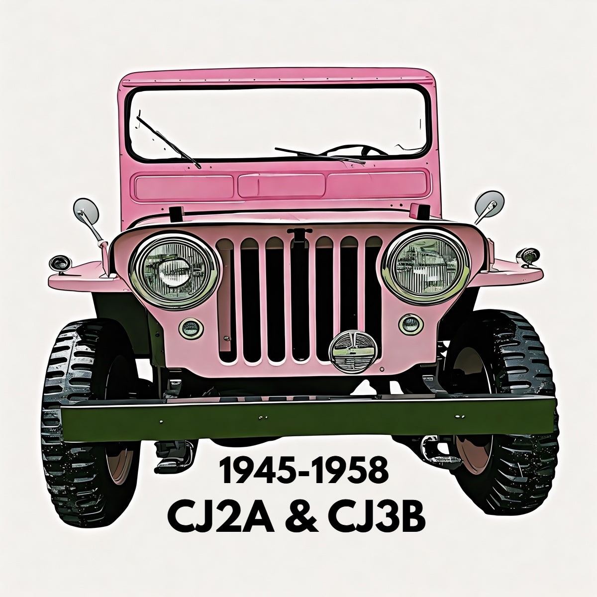 CJ-3B Jeep 1953-1968