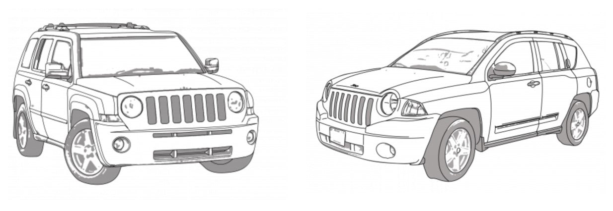 Jeep MK Compass and Patriot 2007-2017