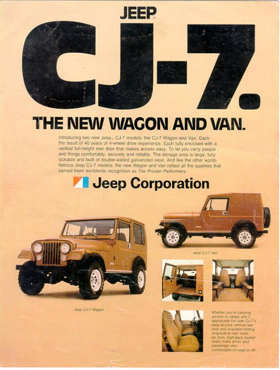 The CJ-7 Collection of parts