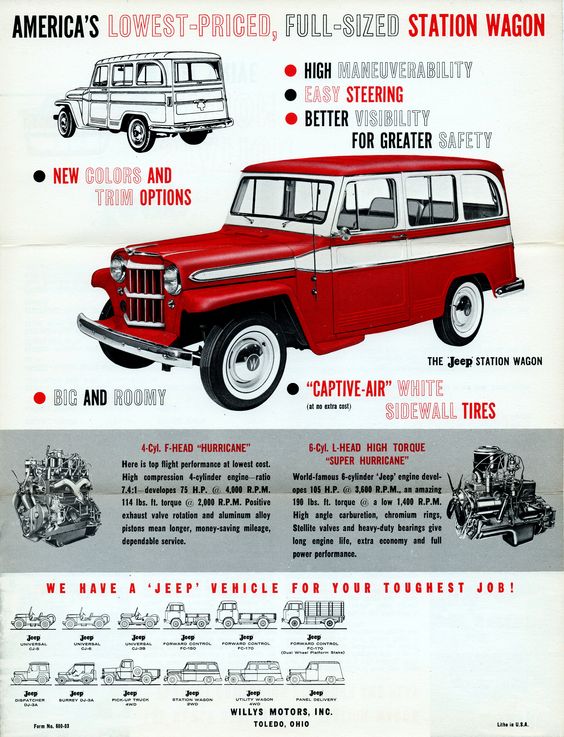 Willys Wagon America lowest Priced wagon