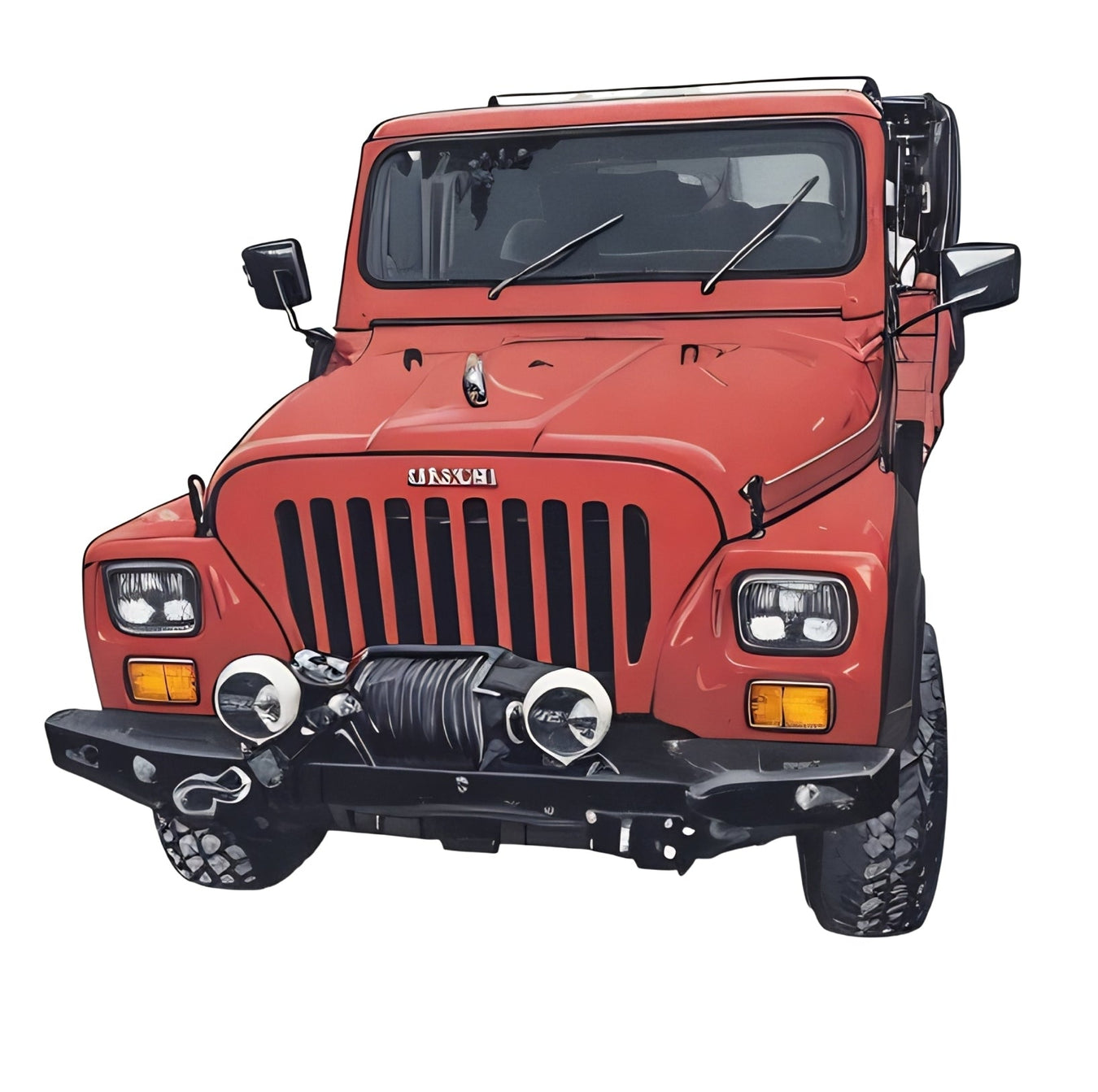 Jeep 1 Tonner 4wd Advertising for the CJ10