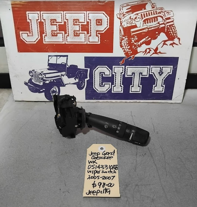 Wiper Stalk and switch Jeep  WK Grand Cherokee 05143310AB