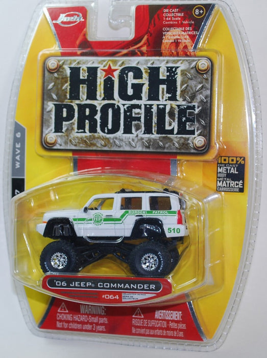 Toy Jeep 06 Commander Border Patrol