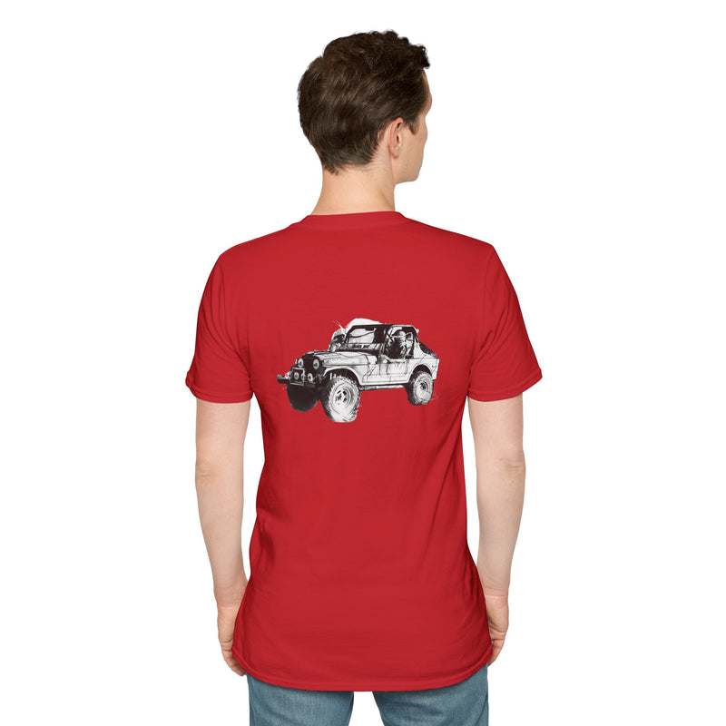 T-Shirt — "Life moves pretty fast, Look around or you could miss it" Inspirational Quote Tee