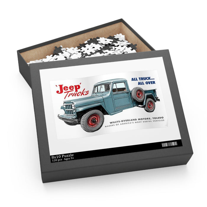 Willys Jeep Puzzle (120, 252, 500-Piece)