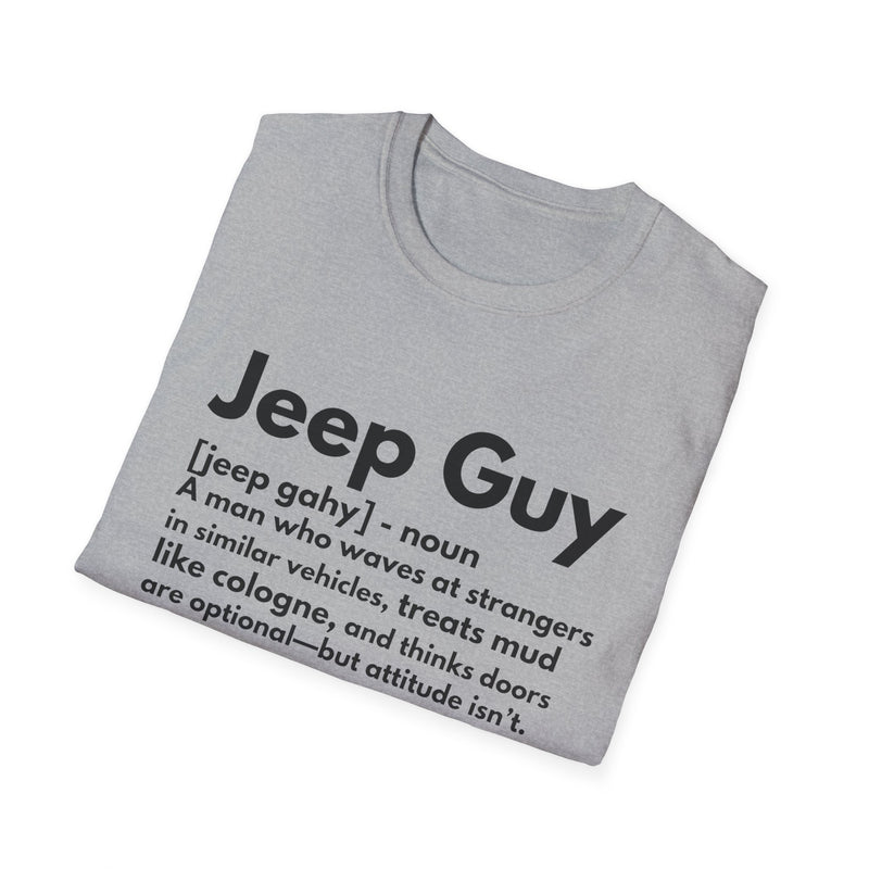 The Jeep Guy T-Shirt - A Man who waves at Strangers!