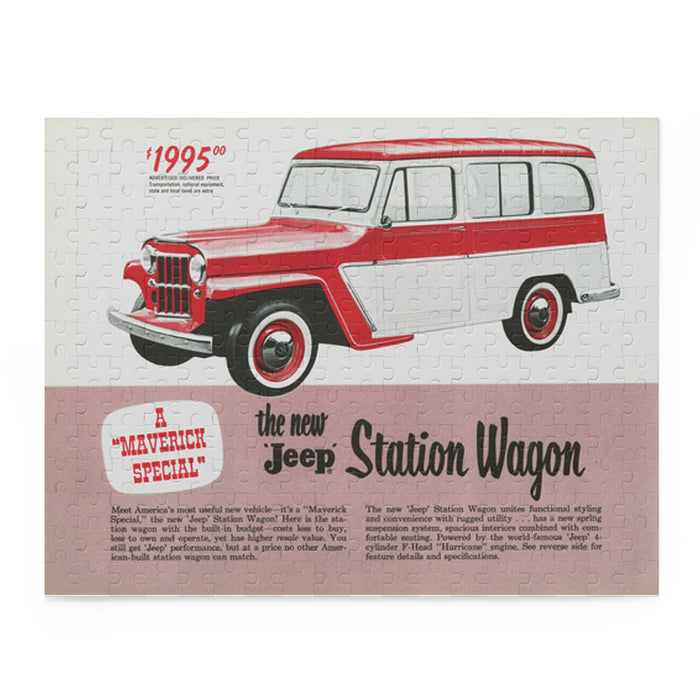 Willys Jeep Wagon Puzzle 252 Piece)