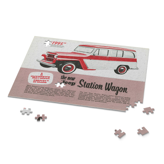 Willys Jeep Wagon Puzzle 252 Piece)