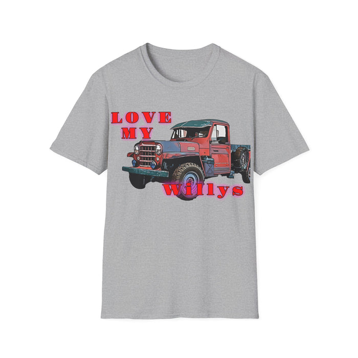 Jeep Willys T-shirt - Love My Willys