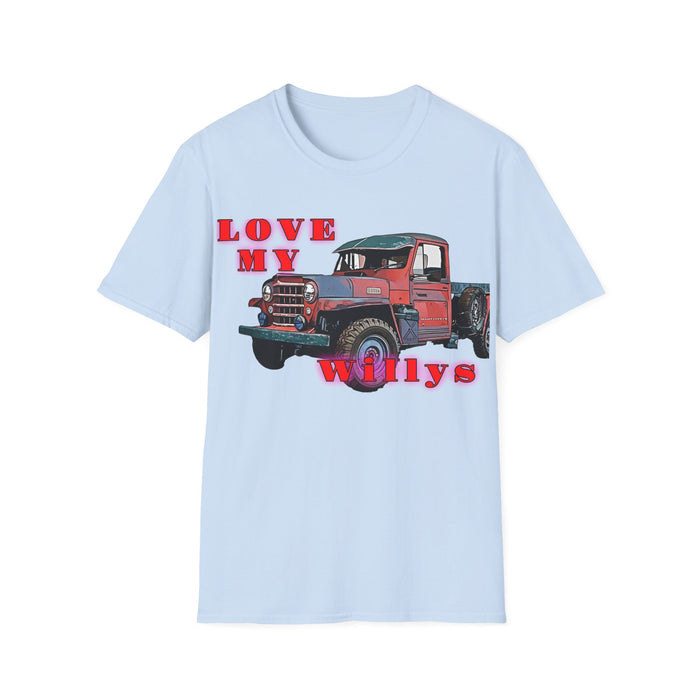 Jeep Willys T-shirt - Love My Willys