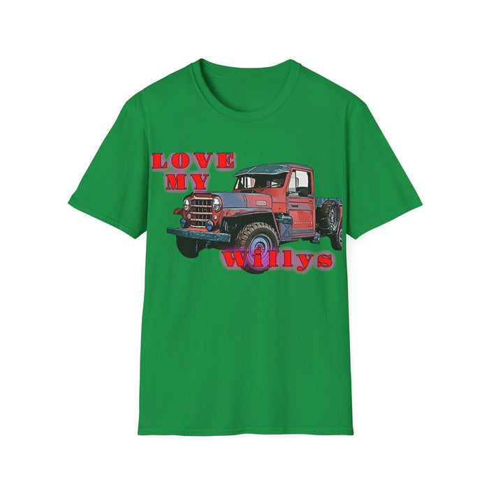 Jeep Willys T-shirt - Love My Willys