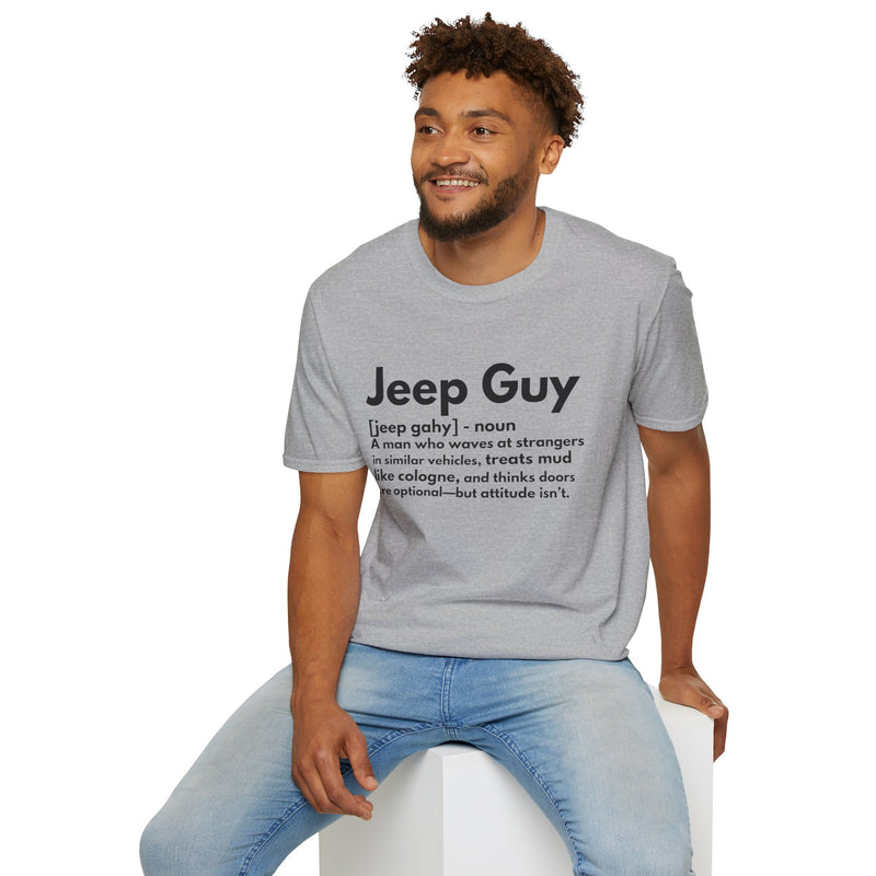 The Jeep Guy T-Shirt - A Man who waves at Strangers!