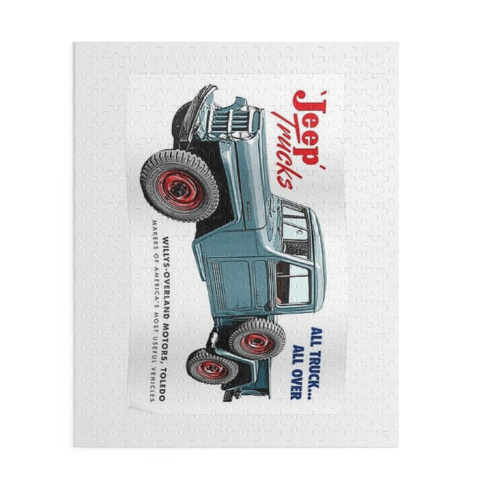 Willys Jeep Puzzle (120, 252, 500-Piece)