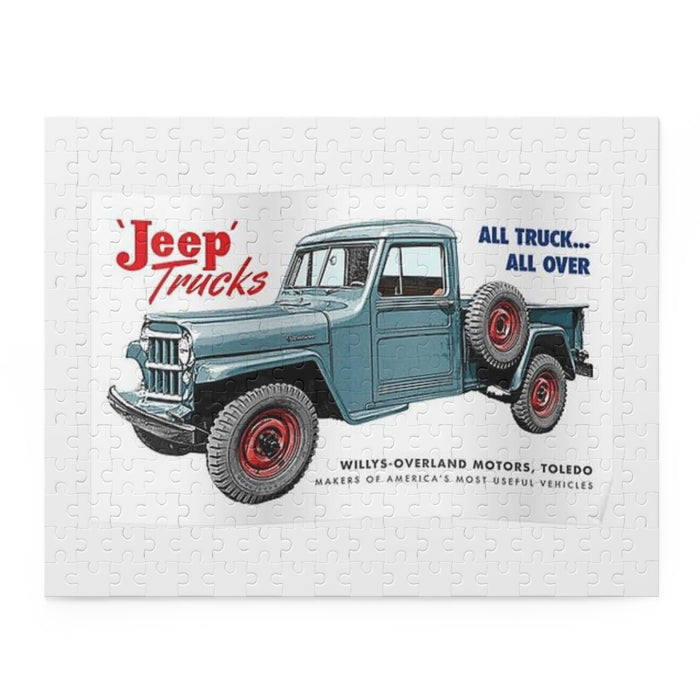 Willys Jeep Puzzle (120, 252, 500-Piece)