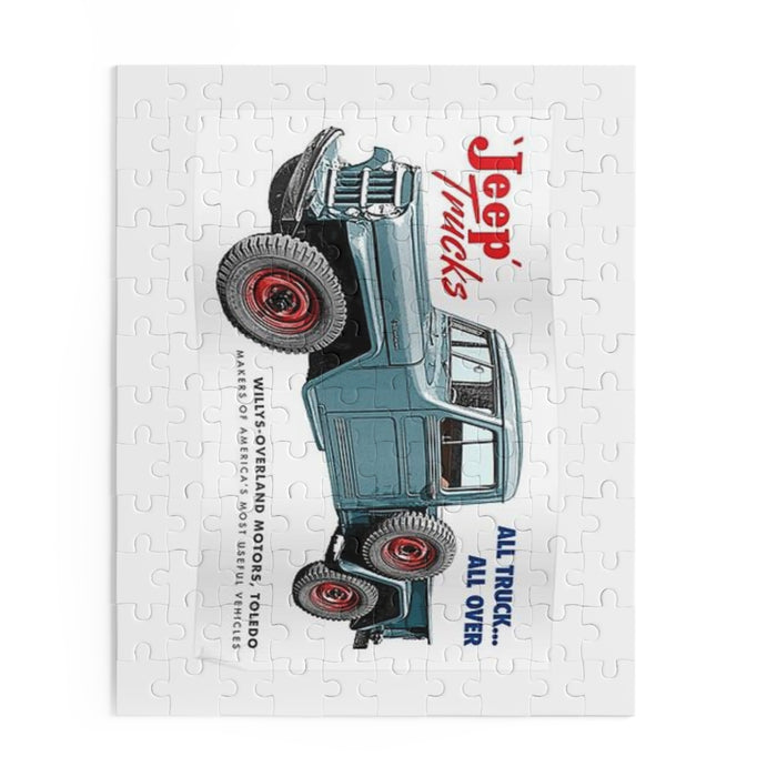 Willys Jeep Puzzle (120, 252, 500-Piece)