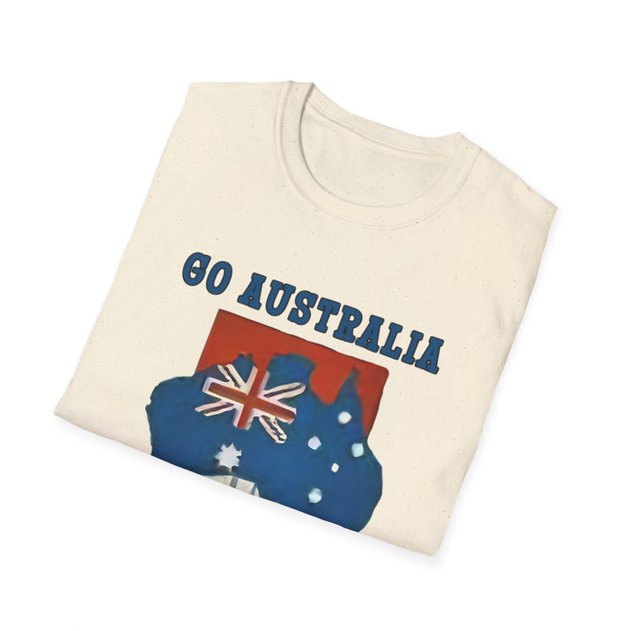 Go Australia Go Jeep  T- Shirt Vintage Design