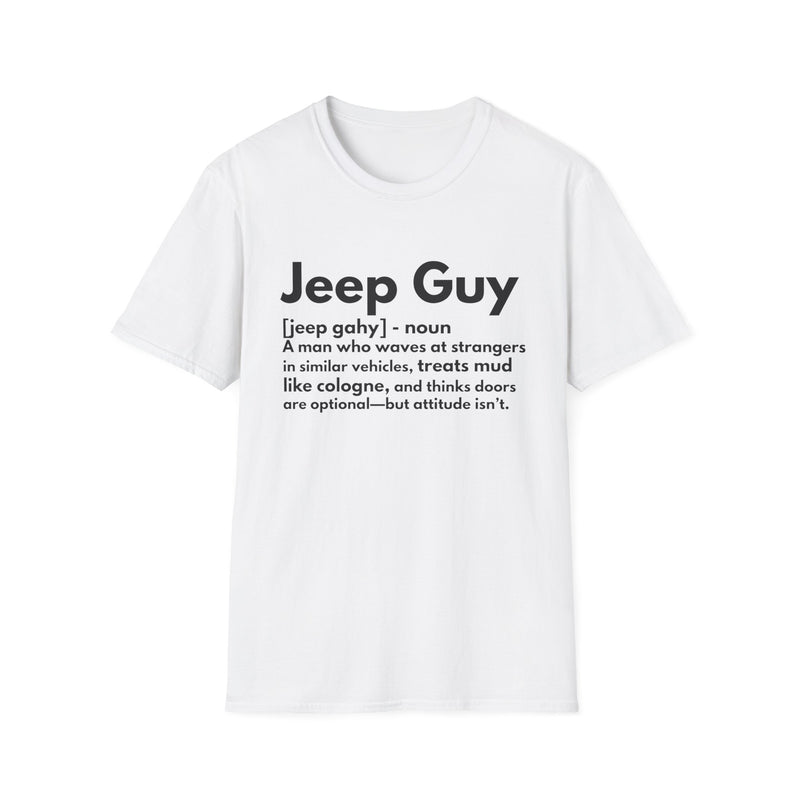 The Jeep Guy T-Shirt - A Man who waves at Strangers!