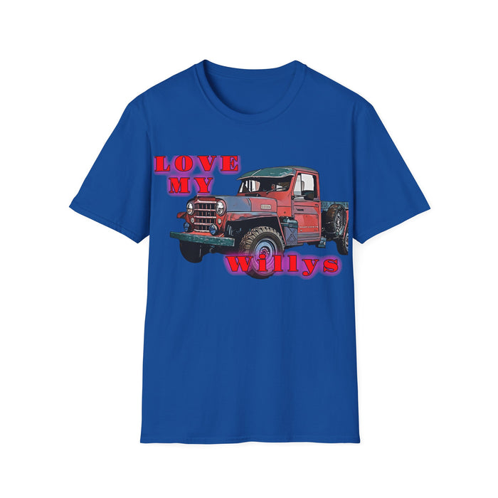 Jeep Willys T-shirt - Love My Willys