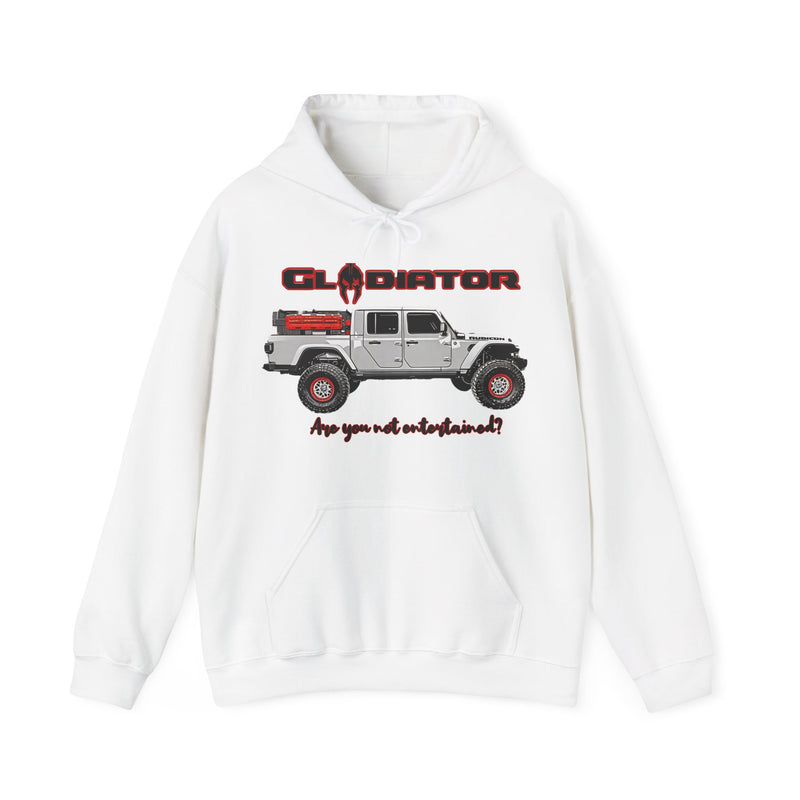 Gladiator Jeep Hoodie - Built for Battle . Worn by Gladiators