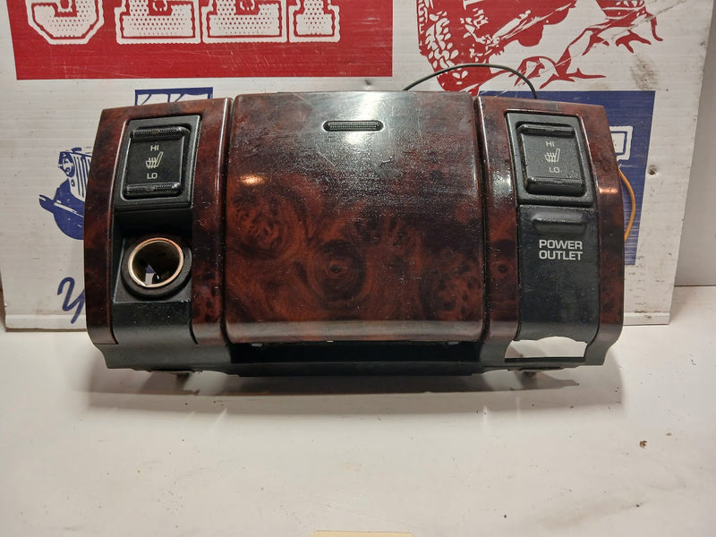 Ash Tray Centre Bezel Jeep WJ Limited Dark Wood Grain 55116264AA