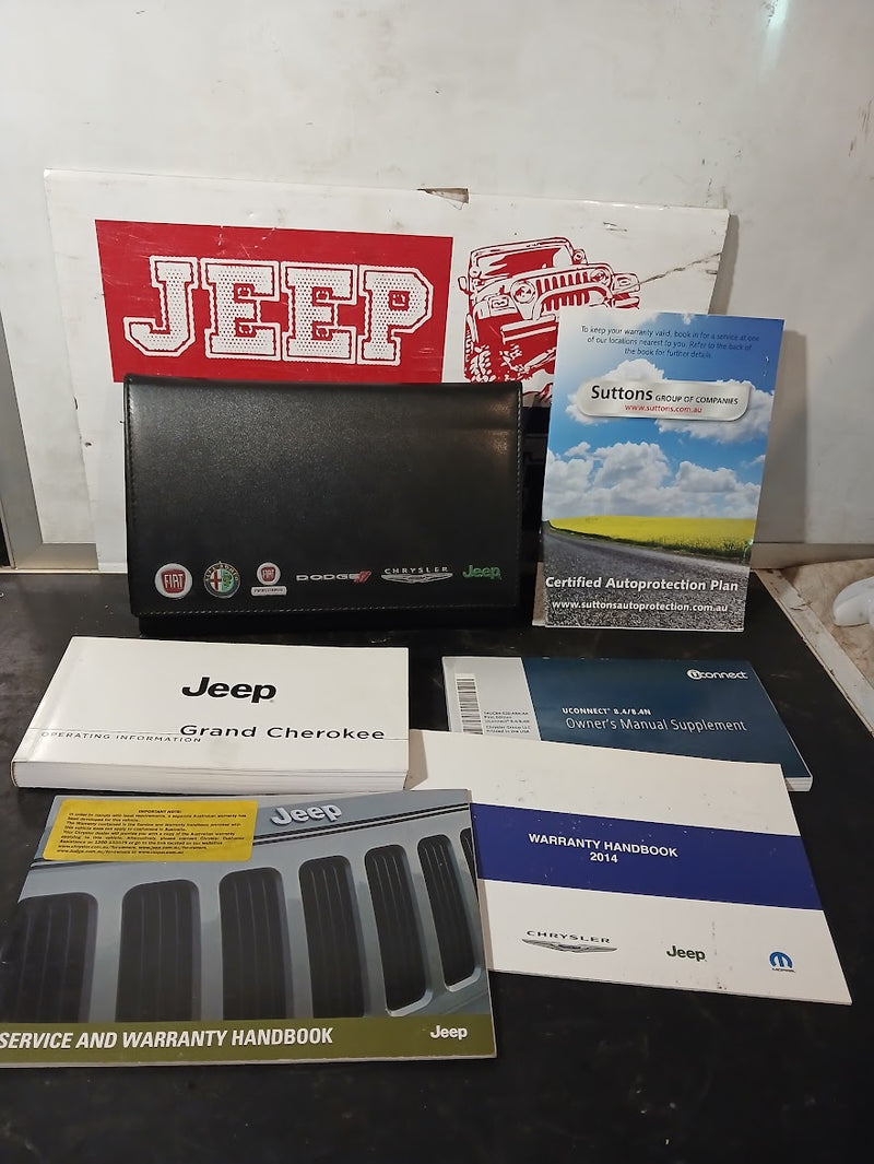 Jeep Grand Cherokee WK2 Diesel Owner's Handbook & Manual Set (2011–2022)