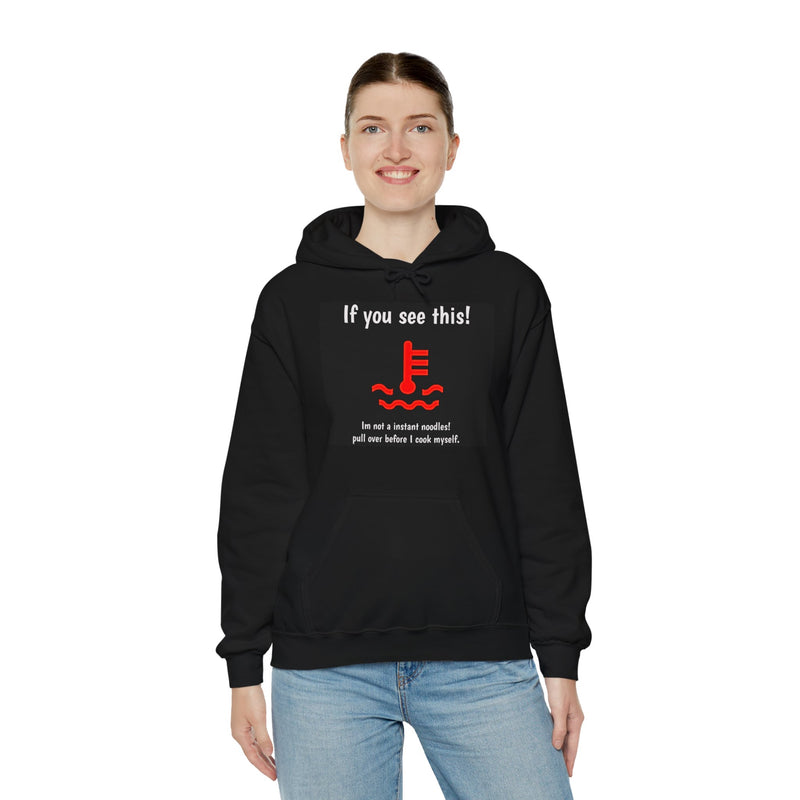 Engine Temperature Light Hoodie - If you see This!