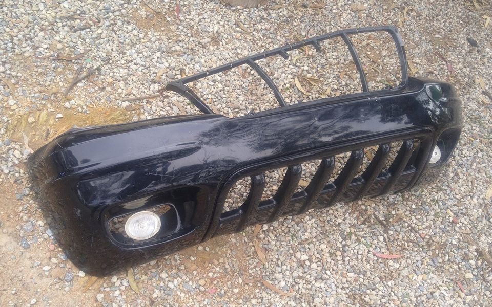 Bumper Front Jeep WJ Grand Cherokee Black