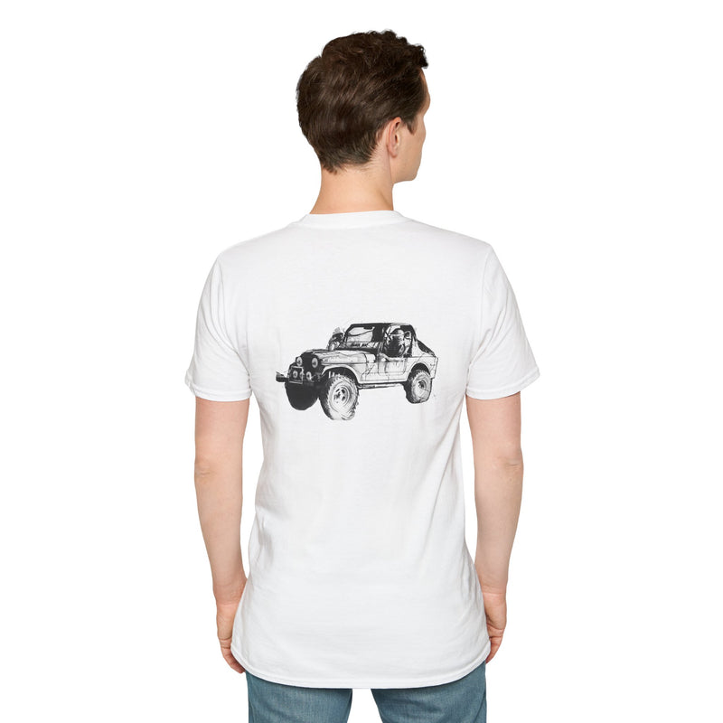 T-Shirt — "Life moves pretty fast, Look around or you could miss it" Inspirational Quote Tee