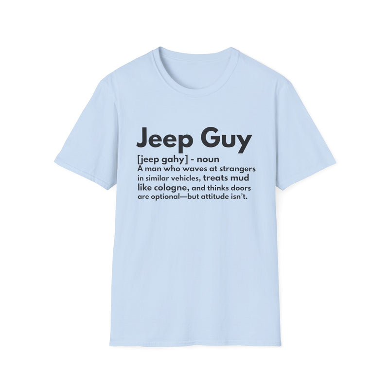 The Jeep Guy T-Shirt - A Man who waves at Strangers!