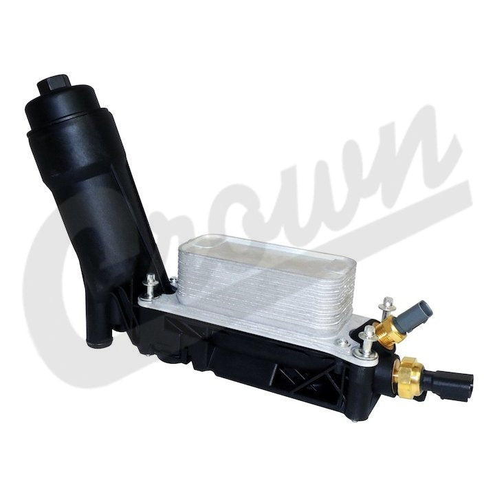 Oil Filter Cooler Adaptor Housing w/Sensors Jeep WKJ2 3.6L 5184294AE