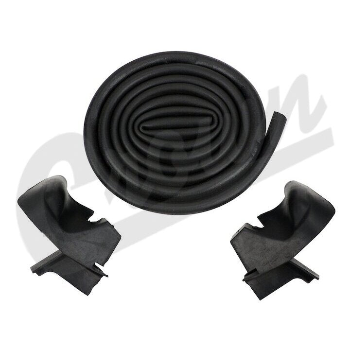 Windshield Frame Seal Kit; Includes Windshield Frame To Hard Top Weatherstrip, and Left & Right Hard Top Corner Seal.
 

 


