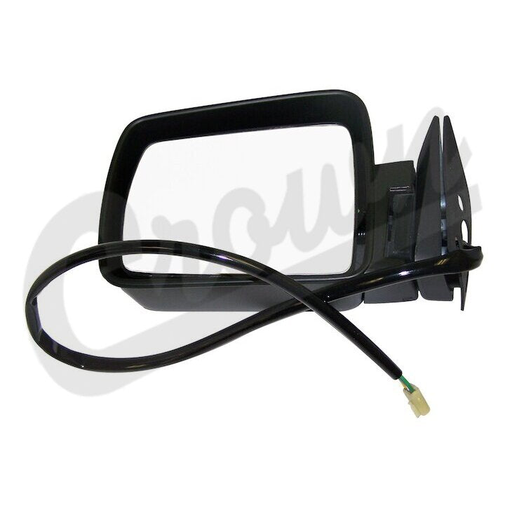 Mirror Power Black LHS Jeep XJ Cherokee 55075433 New