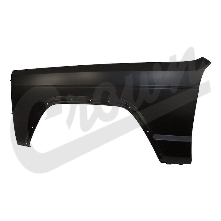 Fender Front LHS Steel Jeep XJ Cherokee Undercoat Black NEW 5523227
