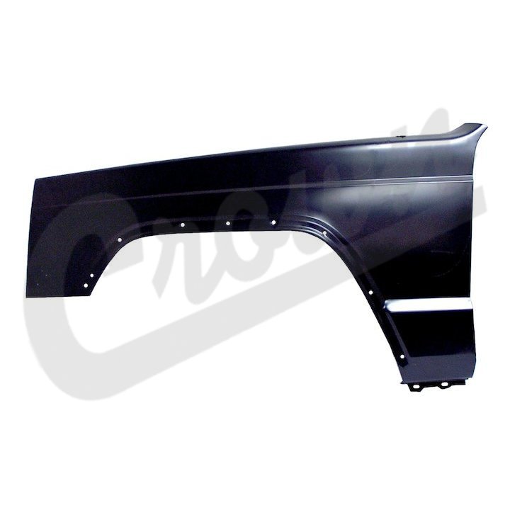 Fender Front LHS Steel Jeep XJ Cherokee Black NEW 56022321AA