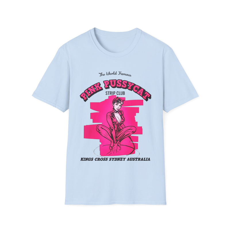 The Famous Pink Pussycat Strip Club Tee - Vintage Kings Cross Sydney Australia Collection