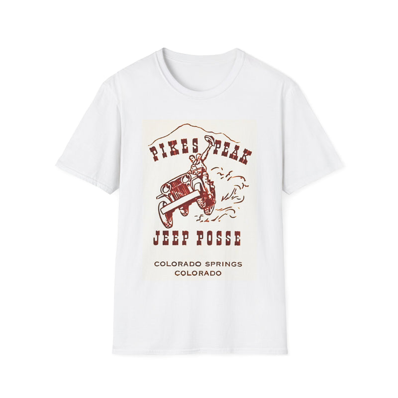 Pikes Peak Jeep Posse T-Shirt Vintage Style
