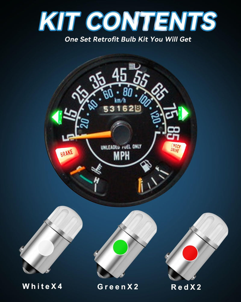 CJ Dash LED Instrument Cluster Upgrade Kit – CJ5 / CJ7 / CJ8 / CJ10