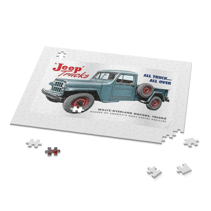 Willys Jeep Puzzle (120, 252, 500-Piece)