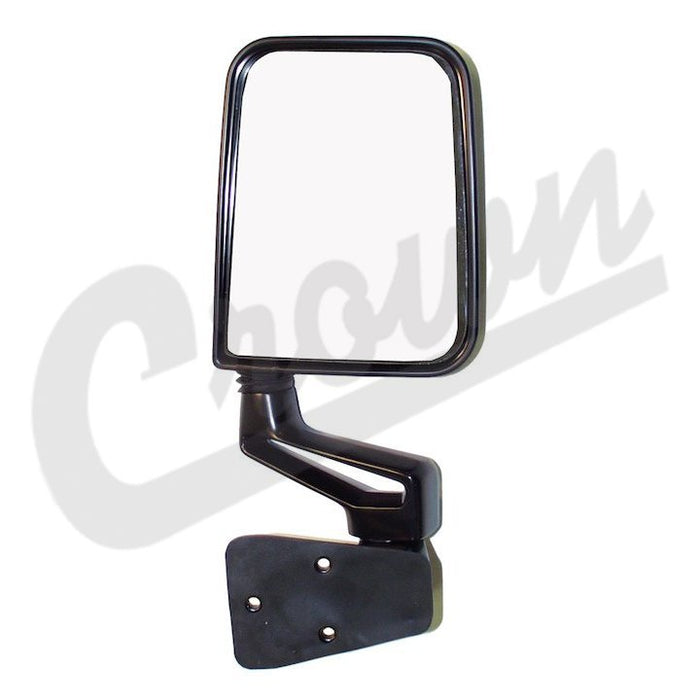 Mirror Assembly Jeep TJ Wrangler Right Side in Black 82201772