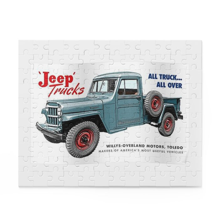 Willys Jeep Puzzle (120, 252, 500-Piece)