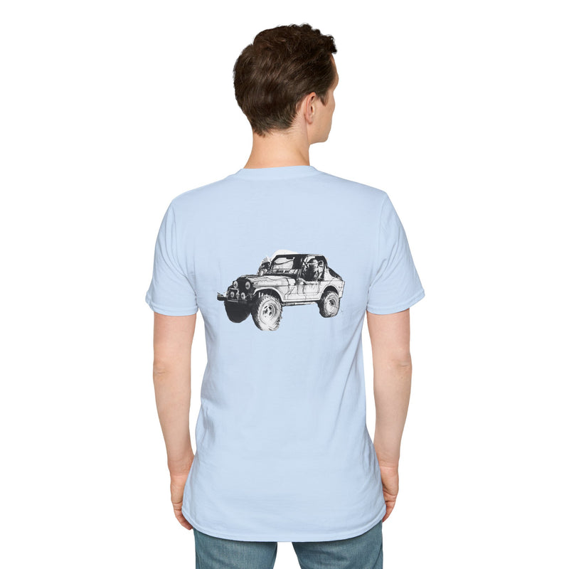 T-Shirt — "Life moves pretty fast, Look around or you could miss it" Inspirational Quote Tee