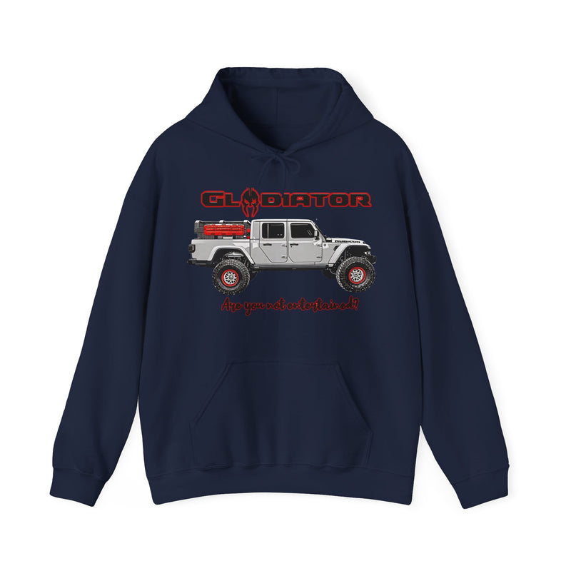Gladiator Jeep Hoodie - Built for Battle . Worn by Gladiators