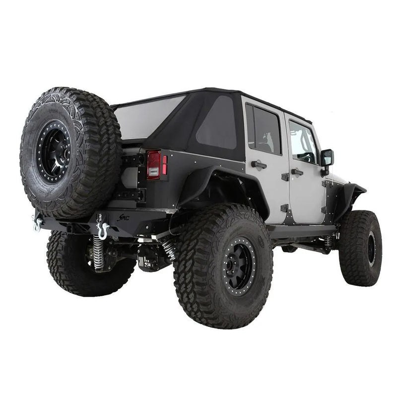 Soft Top Bowless Combo Tinted Windows Jeep JK Wrangler 4dr SB9083235