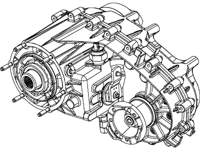 Transfer case 241 J Jeep JK Wrangler 5283400AC