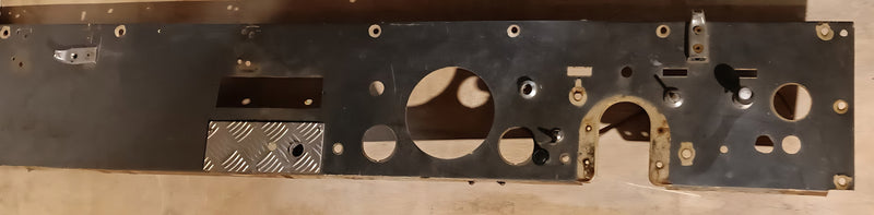 Dash Panel Jeep CJ5 CJ6 Factory Silver Preowned