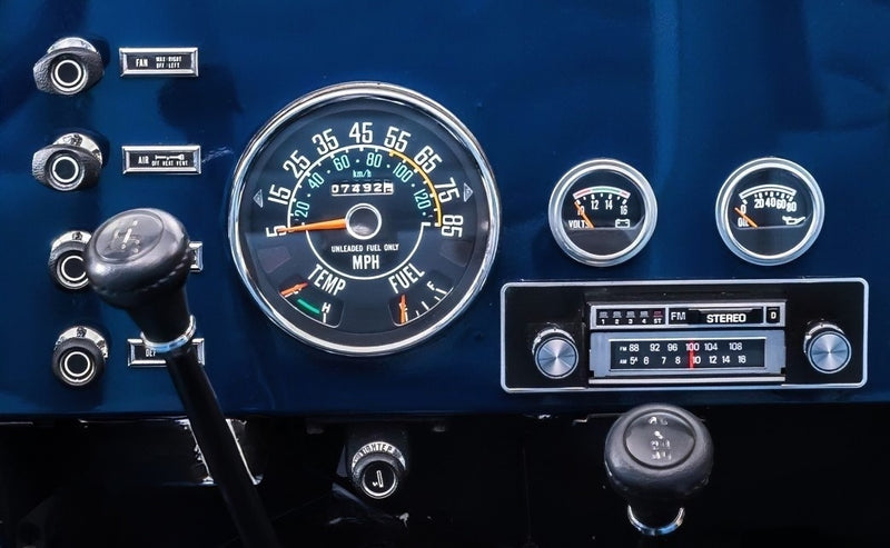 CJ Dash LED Instrument Cluster Upgrade Kit – CJ5 / CJ7 / CJ8 / CJ10