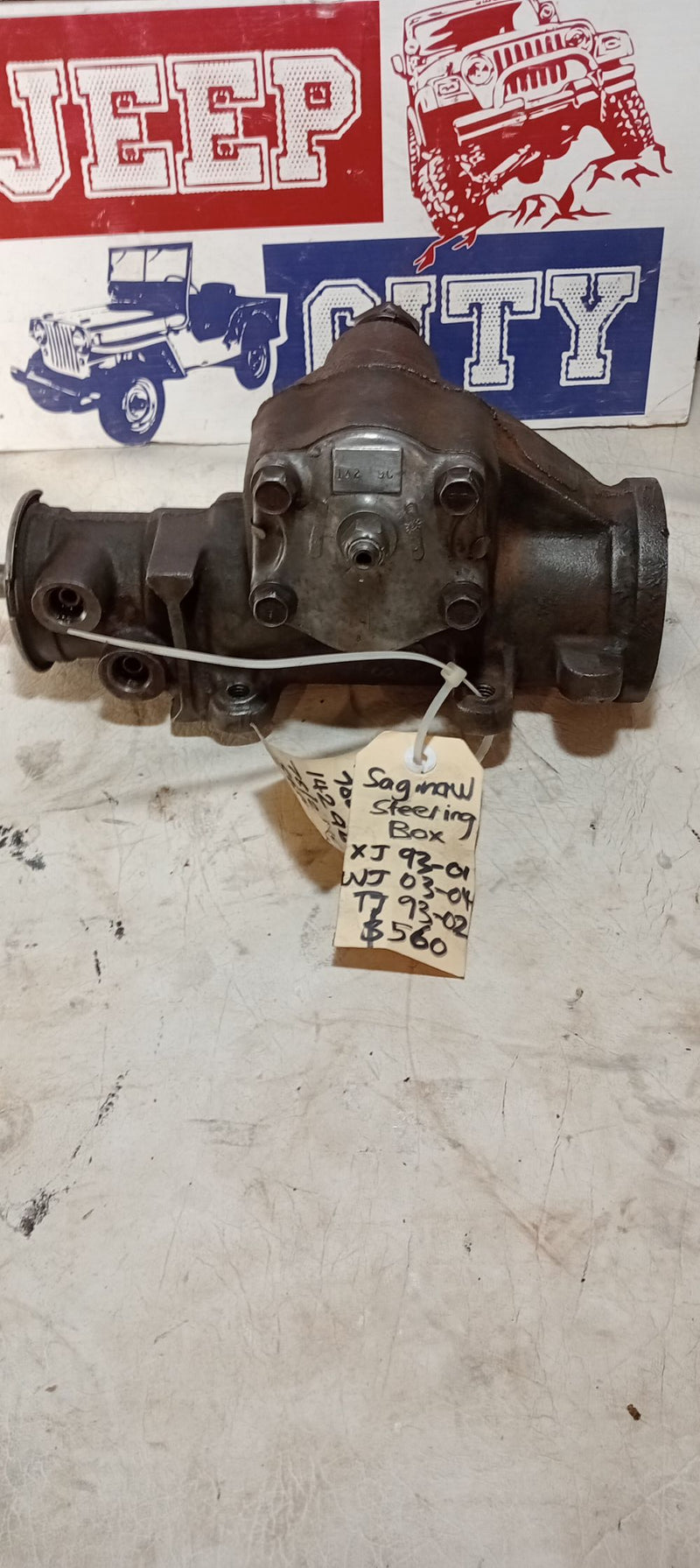 Steering Box RHD Jeep XJ WJ TJ Saginaw Preowned