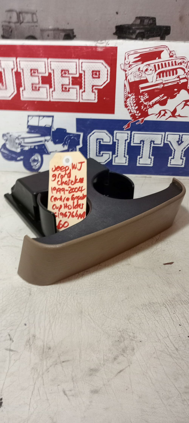 Cup Holder centre console Jeep WJ Grand Cherokee 55196766AA