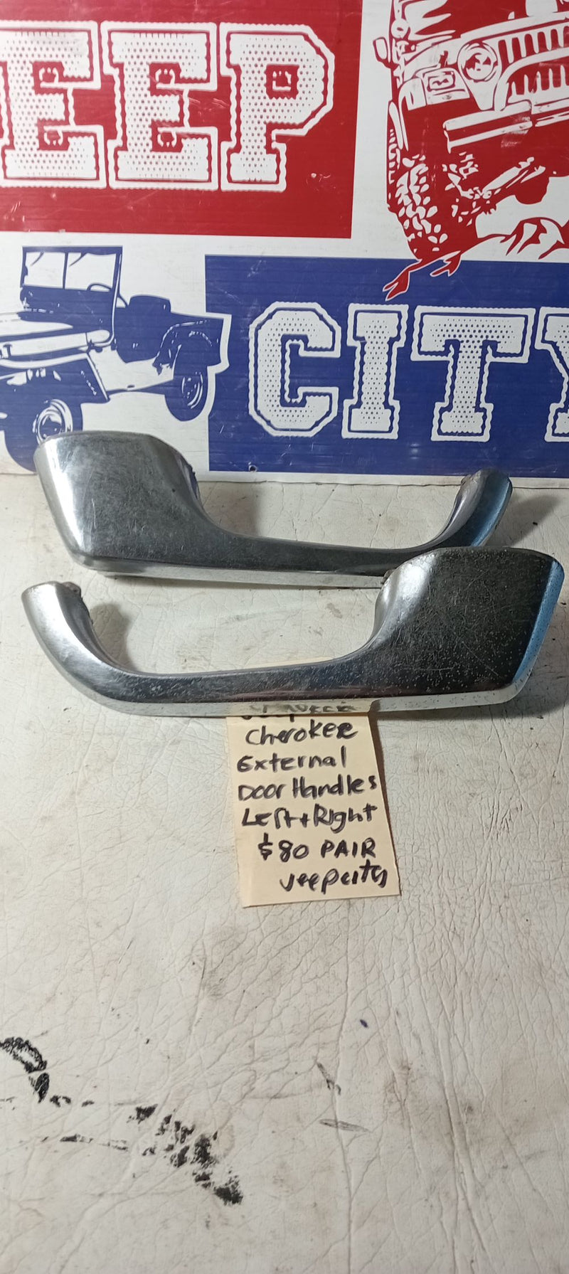 Door Handles External Jeep SJ & J Series Pair